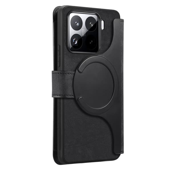 SKALO Xiaomi 15 CASENEO MW-02 Plånboksfodral - Svart