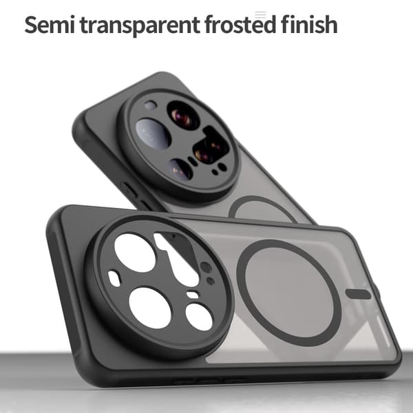 SKALO Xiaomi 15 Ultra 5G Matt Hybrid Skal - Svart