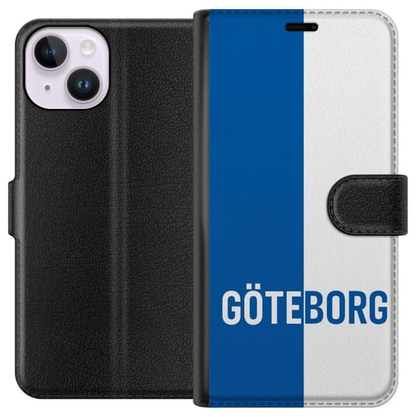 Apple iPhone 15 Lompakkokotelo Göteborg - jalkapallo