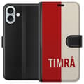 Miniatyrbillede 1 af 3: Apple iPhone 16 Plus Tegnebogsetui Timrå - Hockey