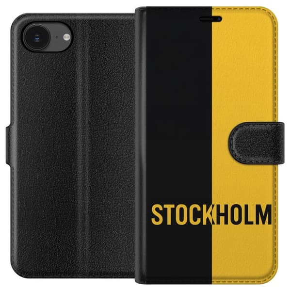 Apple iPhone 16e Lommeboketui Stockholm – fotball