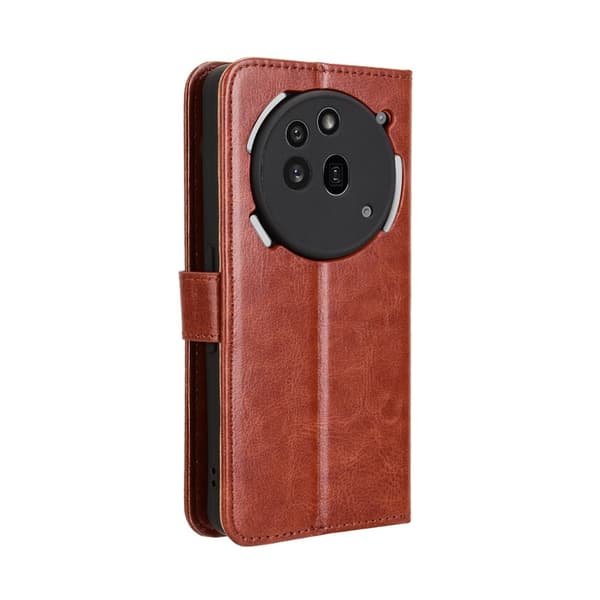 SKALO Nothing Phone (3a) Pro 5G PU-läder Plånboksfodral - Svart