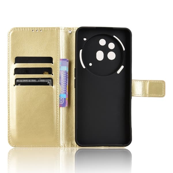 SKALO Nothing Phone (3a) Pro 5G PU-läder Plånboksfodral - Svart