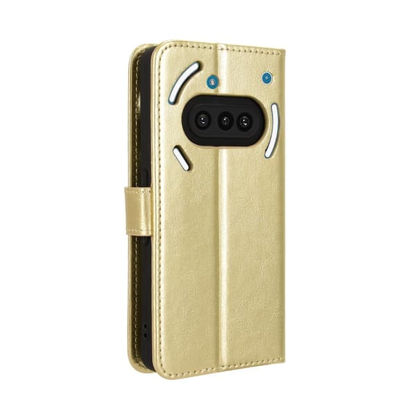 SKALO Nothing Phone (3a) 5G PU-läder Plånboksfodral - Svart