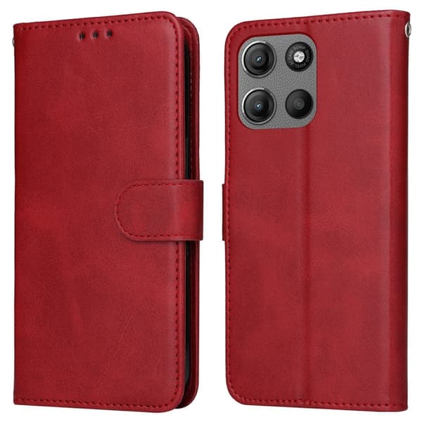 SKALO Motorola Moto G15 Power PU-nahka Lompakkokotelo