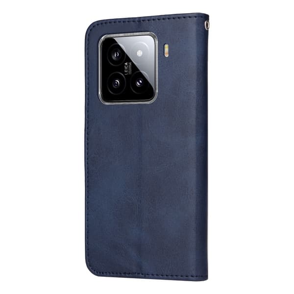 SKALO Xiaomi 15 PU-läder Plånboksfodral