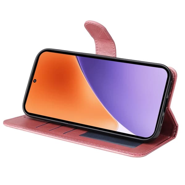 SKALO Xiaomi 15 PU-læder Flip Cover