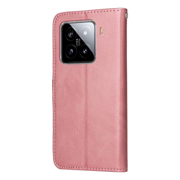 SKALO Xiaomi 15 PU-læder Flip Cover