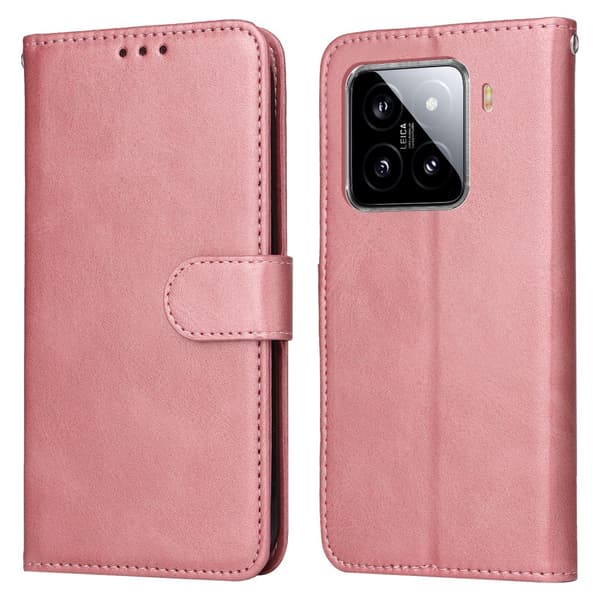 SKALO Xiaomi 15 PU-læder Flip Cover