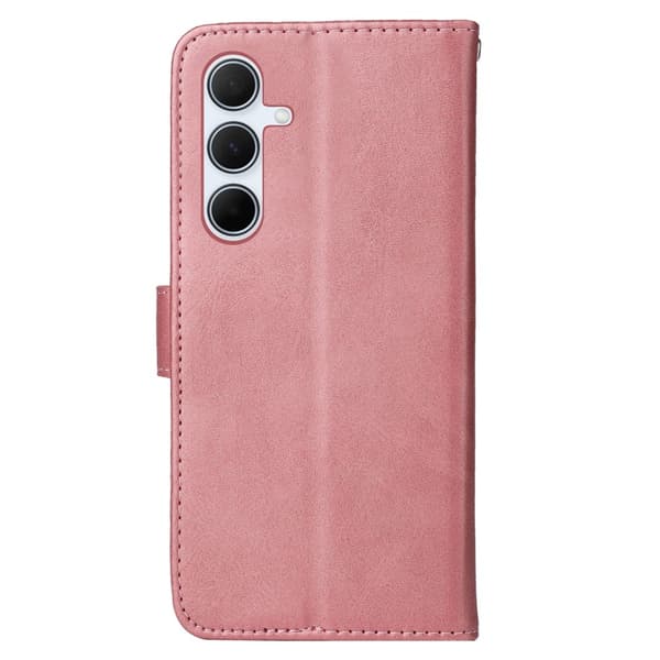 SKALO Samsung A56 5G PU-läder Plånboksfodral