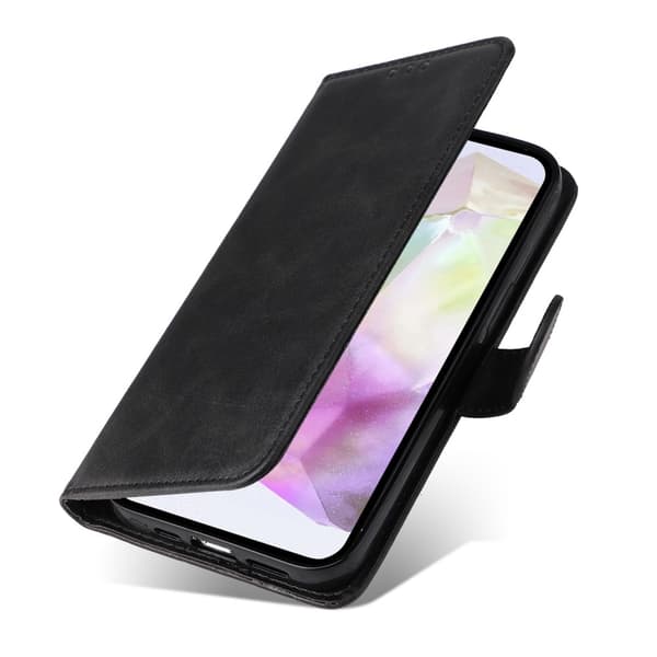 SKALO Samsung A56 5G PU-läder Plånboksfodral