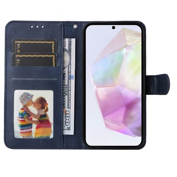 SKALO Samsung A36 5G PU-läder Plånboksfodral