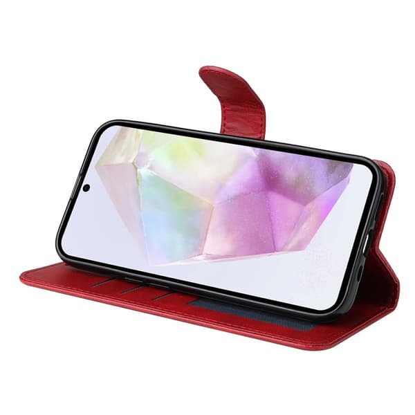 SKALO Samsung A36 5G PU-läder Plånboksfodral