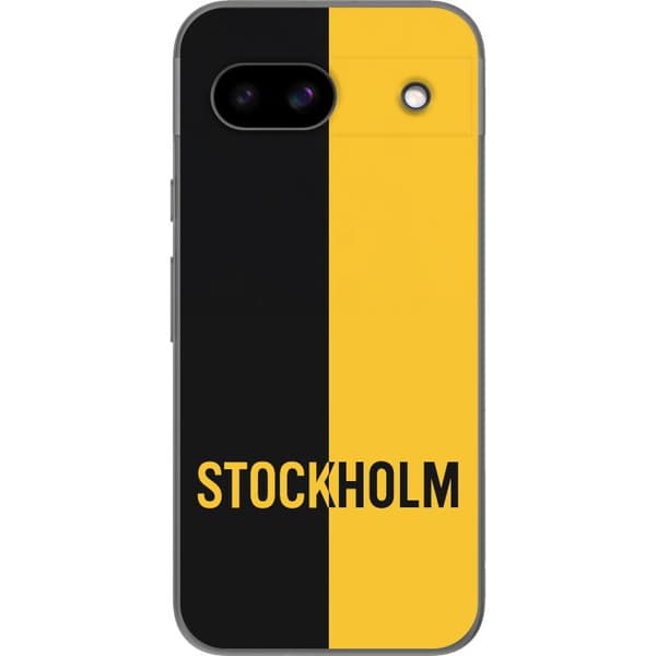 Google Pixel 8a Gennemsigtig cover Stockholm – fodbold