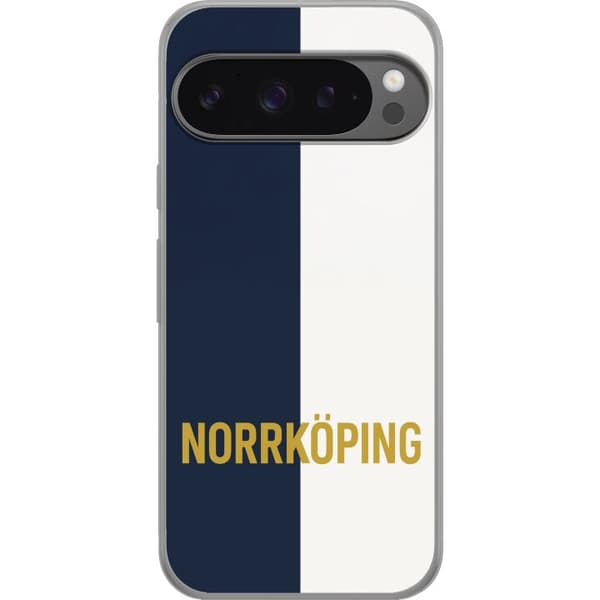 Google Pixel 9 Pro XL Gennemsigtig cover Norrköping – fodbold