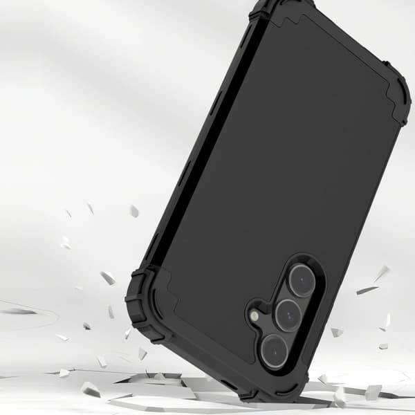SKALO Samsung A56 5G Armor L-Style Cover - Sort