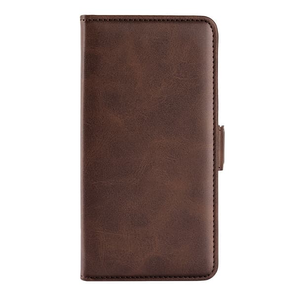 SKALO Samsung A56 5G Premium ID Flip Cover - Brun