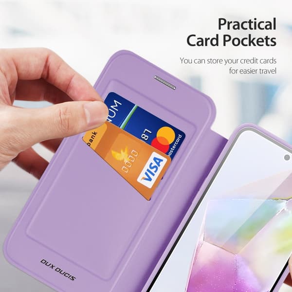 DUX DUCIS Samsung A36 5G Skin X Pro Flip Cover - Lilla