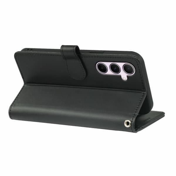 SKALO Samsung A56 5G 9-RUM Flip Cover - Sort