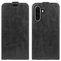 Miniatyrbillede 1 af 9: SKALO Samsung A56 5G Vertical Flip PU-Læder Flip Cover - Sort
