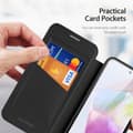 Miniatyrbild 5 av 10: DUX DUCIS Samsung A56 5G Skin X Pro Plånboksfodral - Svart