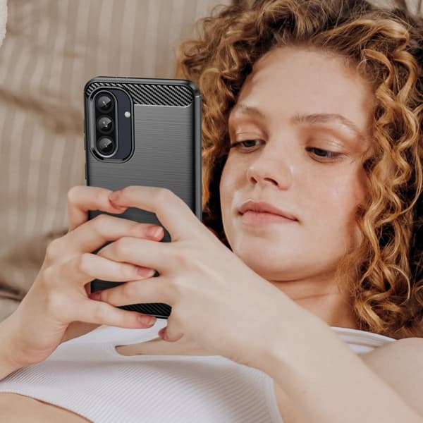 SKALO Samsung A56 5G Armor Carbon Skal