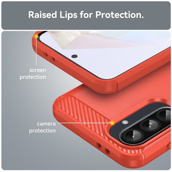 SKALO Samsung A56 5G Armor Carbon Skal