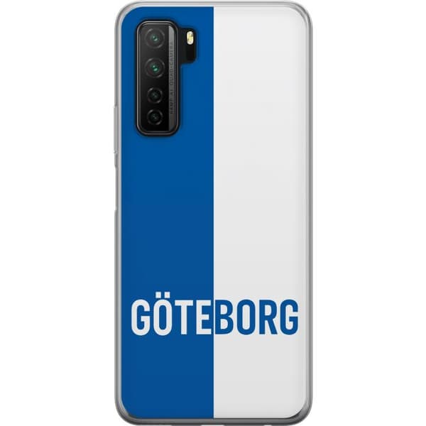 Huawei P40 lite 5G Gennemsigtig cover Göteborg - fodbold
