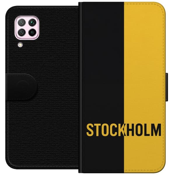 Huawei P40 lite Lommeboketui Stockholm – fotball
