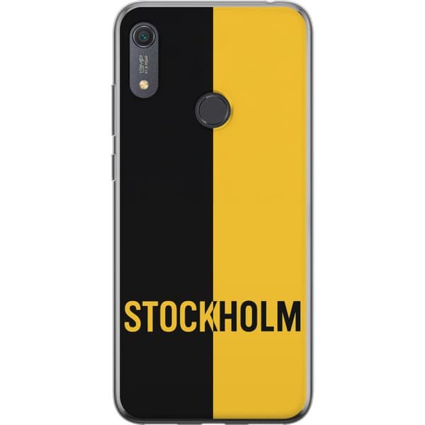 Huawei Y6s (2019) Gennemsigtig cover Stockholm – fodbold