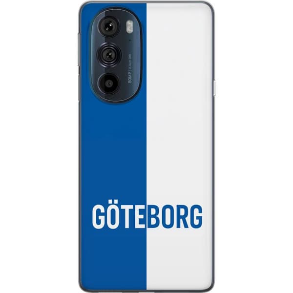 Motorola Edge 30 Pro Gennemsigtig cover Göteborg - fodbold