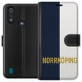 Miniatyrbillede 1 af 3: Motorola Moto E6i Tegnebogsetui Norrköping – fodbold