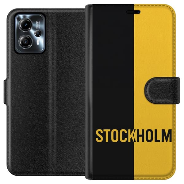 Motorola Moto G13 Plånboksfodral Stockholm – fotboll