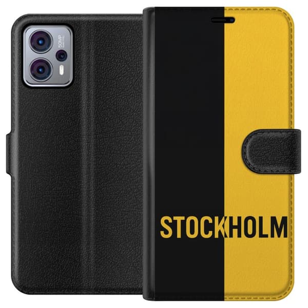 Motorola Moto G23 Lompakkokotelo Stockholm – jalkapallo