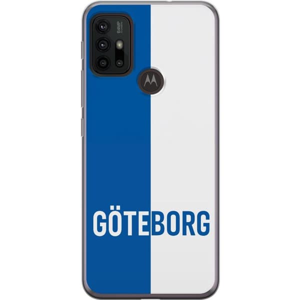 Motorola Moto G30 Gennemsigtig cover Göteborg - fodbold