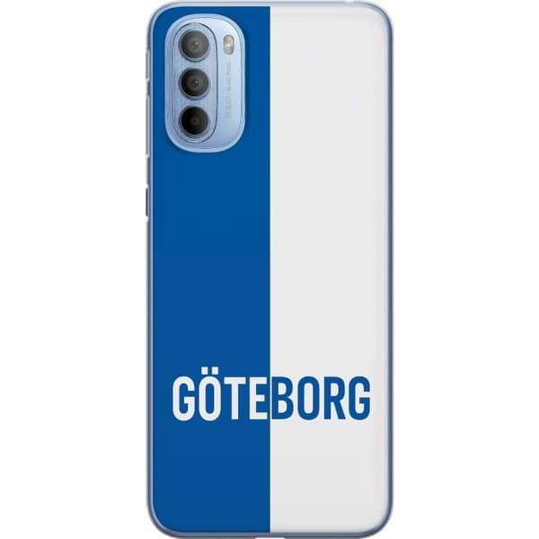 Motorola Moto G31 Gennemsigtig cover Göteborg - fodbold