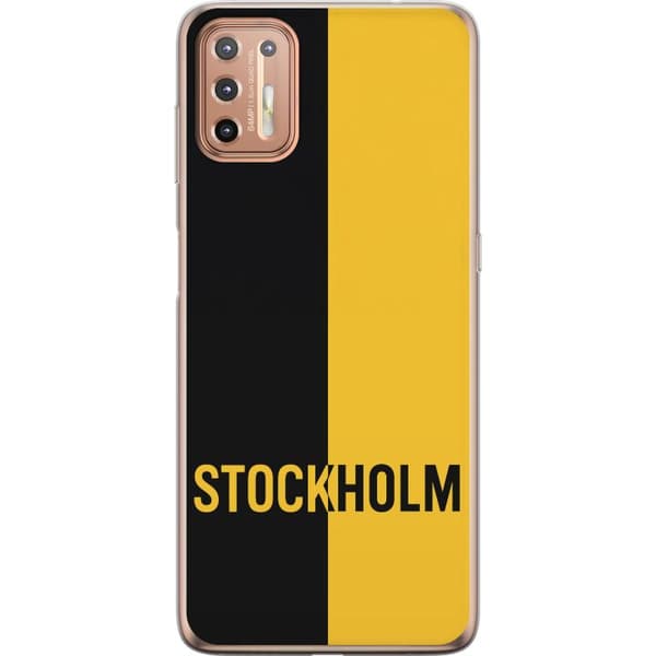 Motorola Moto G9 Plus Genomskinligt Skal Stockholm – fotboll
