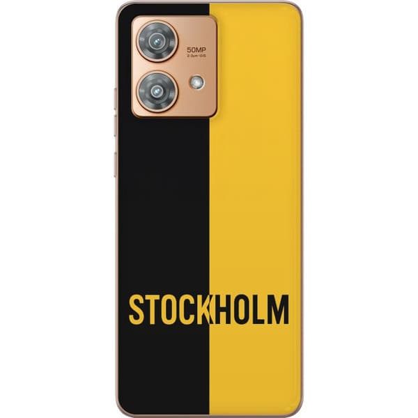Motorola Edge 40 Neo Gjennomsiktig deksel Stockholm – fotball