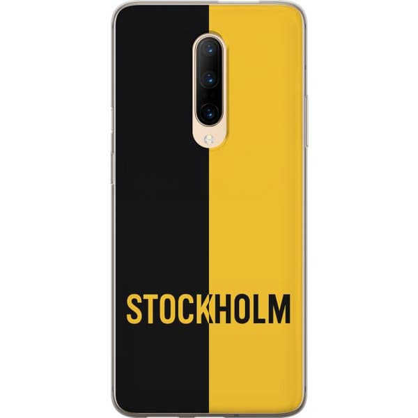 OnePlus 7 Pro Gennemsigtig cover Stockholm – fodbold