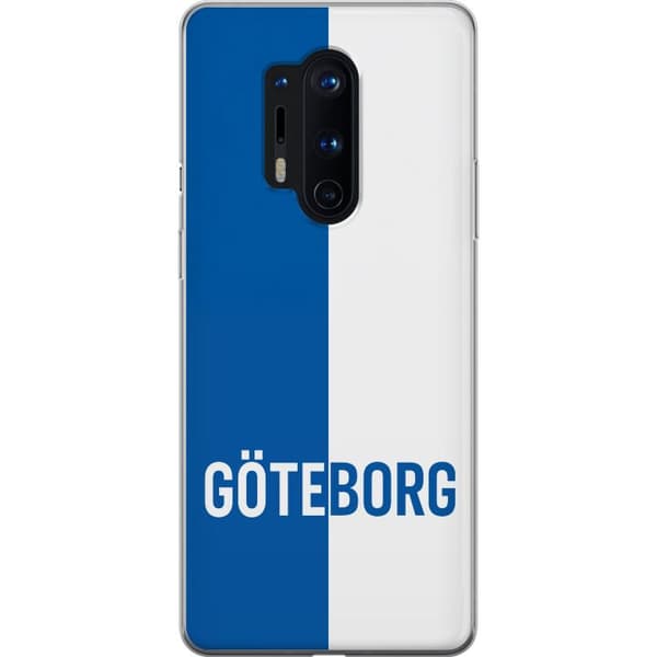 OnePlus 8 Pro Gennemsigtig cover Göteborg - fodbold