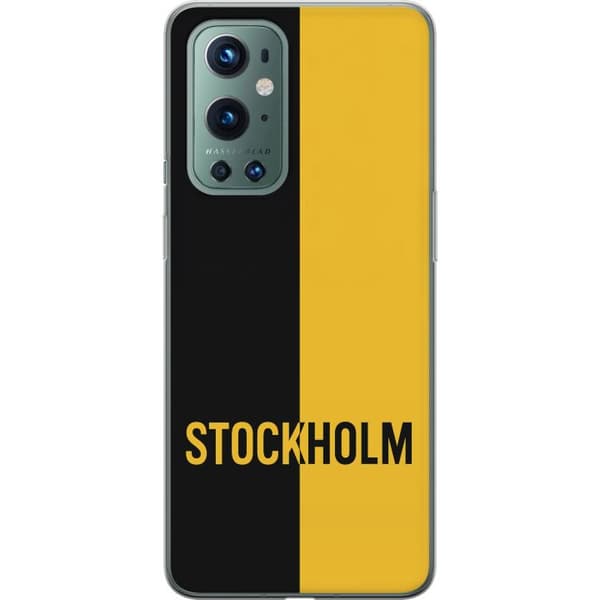 OnePlus 9 Pro Gennemsigtig cover Stockholm – fodbold