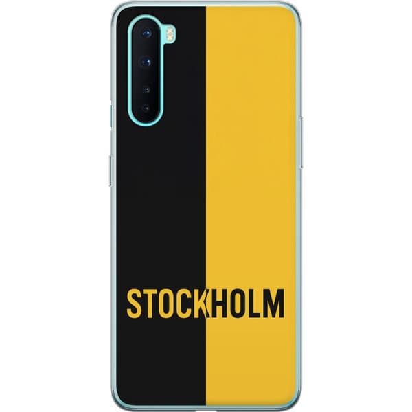 OnePlus Nord Gennemsigtig cover Stockholm – fodbold