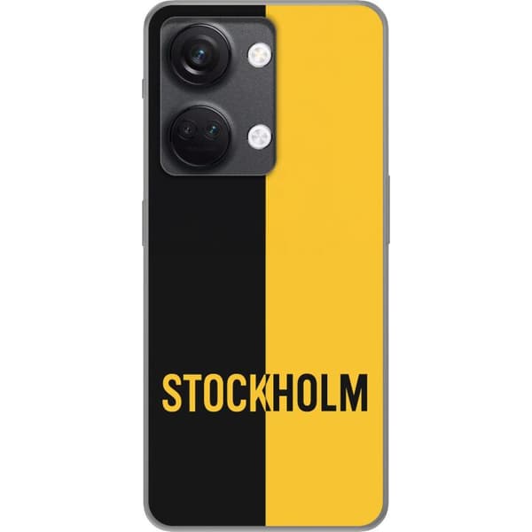 OnePlus Nord 3 Gennemsigtig cover Stockholm – fodbold