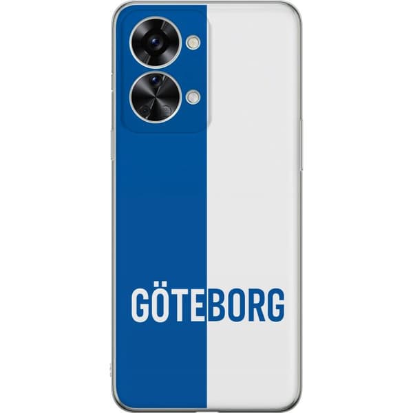 OnePlus Nord 2T Gennemsigtig cover Göteborg - fodbold