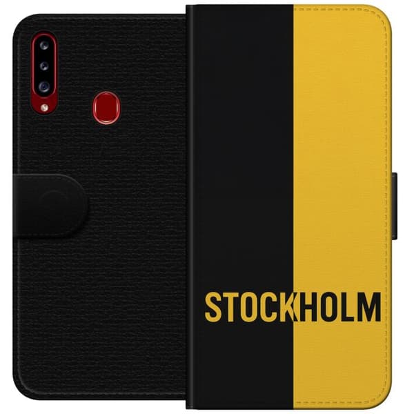 Samsung Galaxy A20s Plånboksfodral Stockholm – fotboll