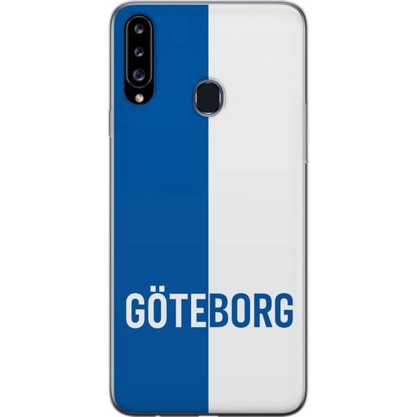 Samsung Galaxy A20s Gennemsigtig cover Göteborg - fodbold