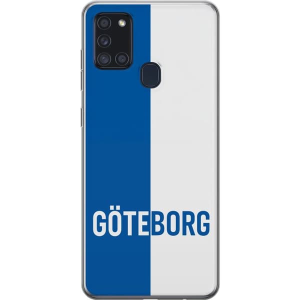 Samsung Galaxy A21s Gennemsigtig cover Göteborg - fodbold