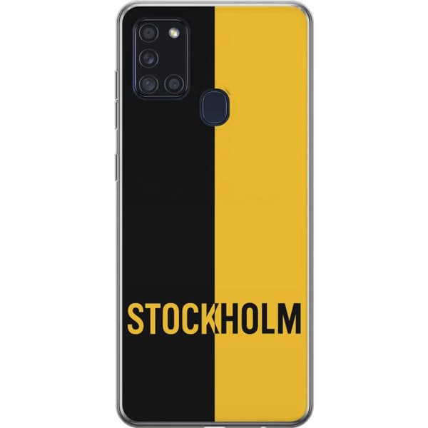 Samsung Galaxy A21s Gjennomsiktig deksel Stockholm – fotball