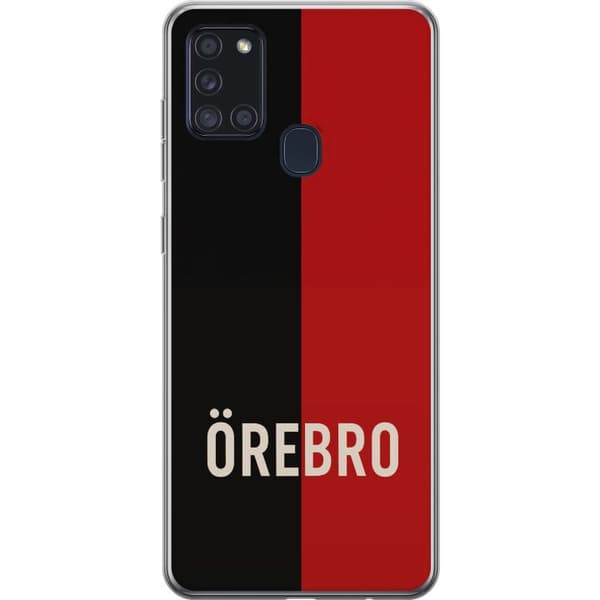 Samsung Galaxy A21s Gjennomsiktig deksel Örebro – Hockey