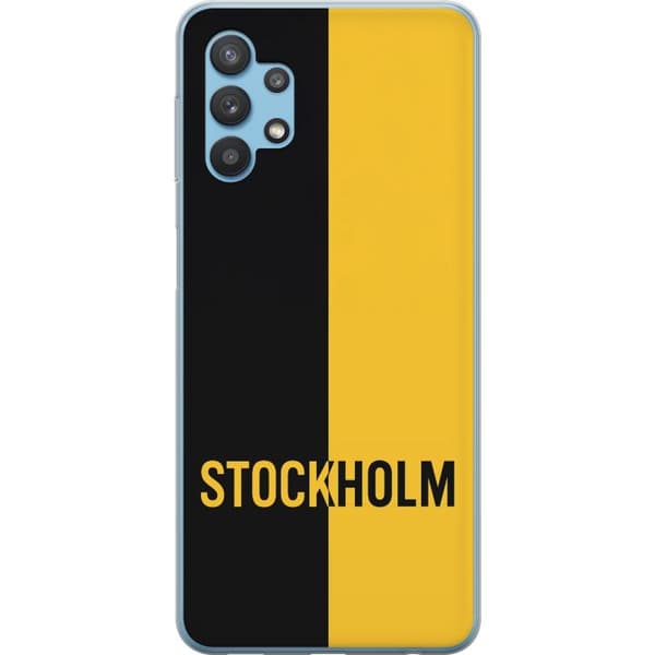 Samsung Galaxy A32 5G Gennemsigtig cover Stockholm – fodbold
